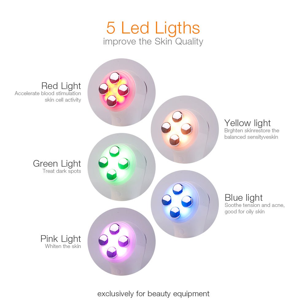 6 - in - 1 LED Skin Massage Beauty Device - Smith Beauty Store