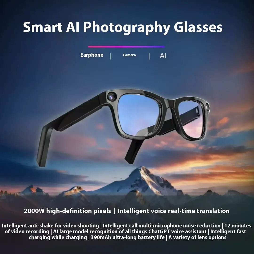 AI Camera Smart Glasses - Smith Beauty Store