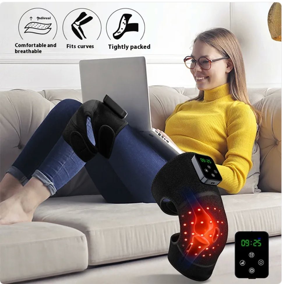 Infrared Knee Pain Relief Massager with Red Light Therapy - Smith Beauty Store