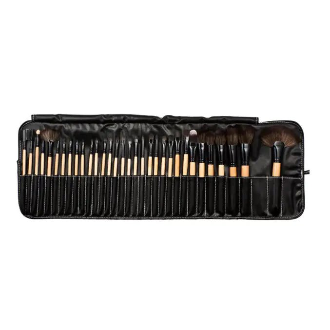 Sculptor 32 Piece High Quality Wooden Makeup Brush Set - Smith Beauty Store