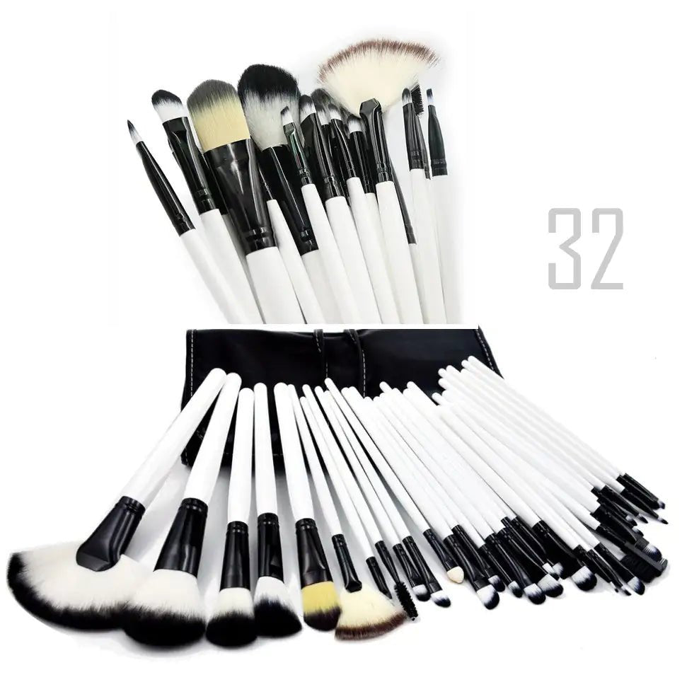 Sculptor 32 Piece High Quality Wooden Makeup Brush Set - Smith Beauty Store